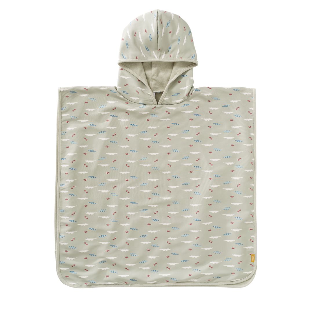 Παιδικό πόντσο με προστασία UV50-Fresk Croco-One size 1-3Υ