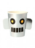 Paper Dinner Cups Robot 8 pcs