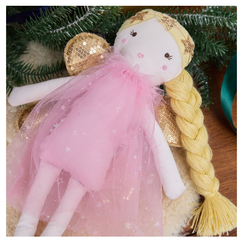 Soft doll Fairy with wings 39cm 3+ years