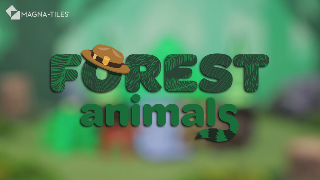 Magna-Tiles Forest Animals 25-Piece Set
