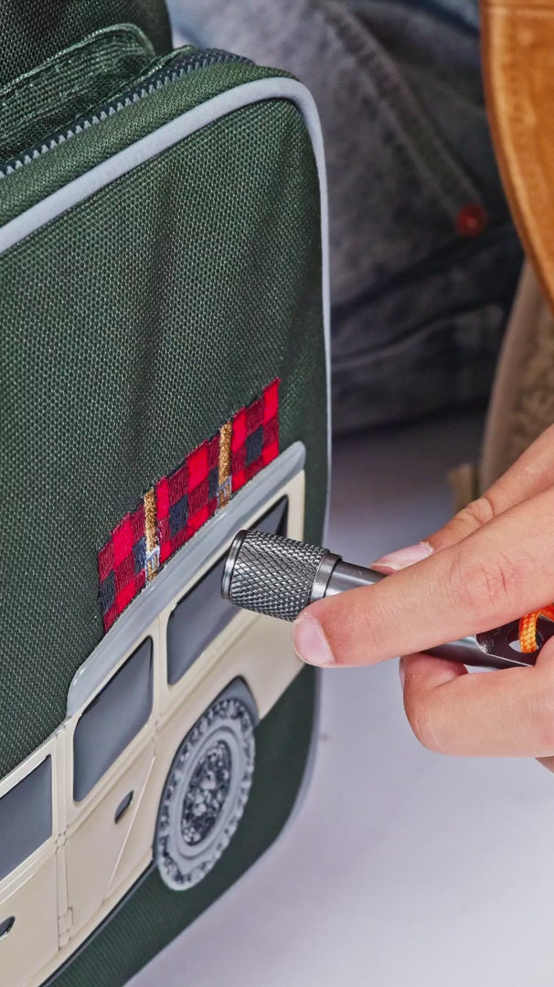 Παιδική Σχολική τσάντα πλάτης New Bobbie Camp Life +6 ετών 30x16x42cm Jeune Premier