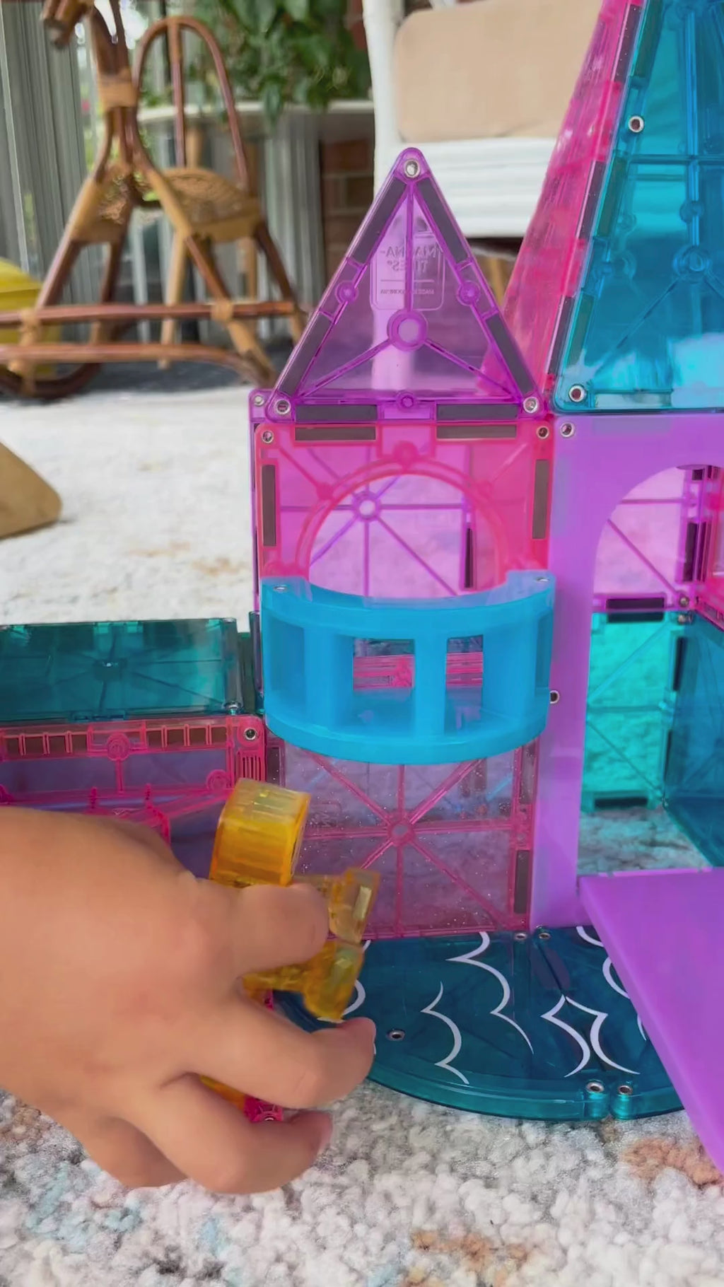 Castle 25-Piece Set 3Y+ Magna Tiles