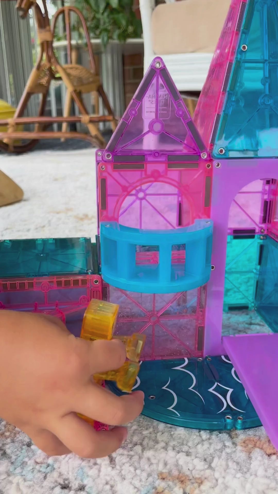 Castle 25-Piece Set 3Y+ Magna Tiles