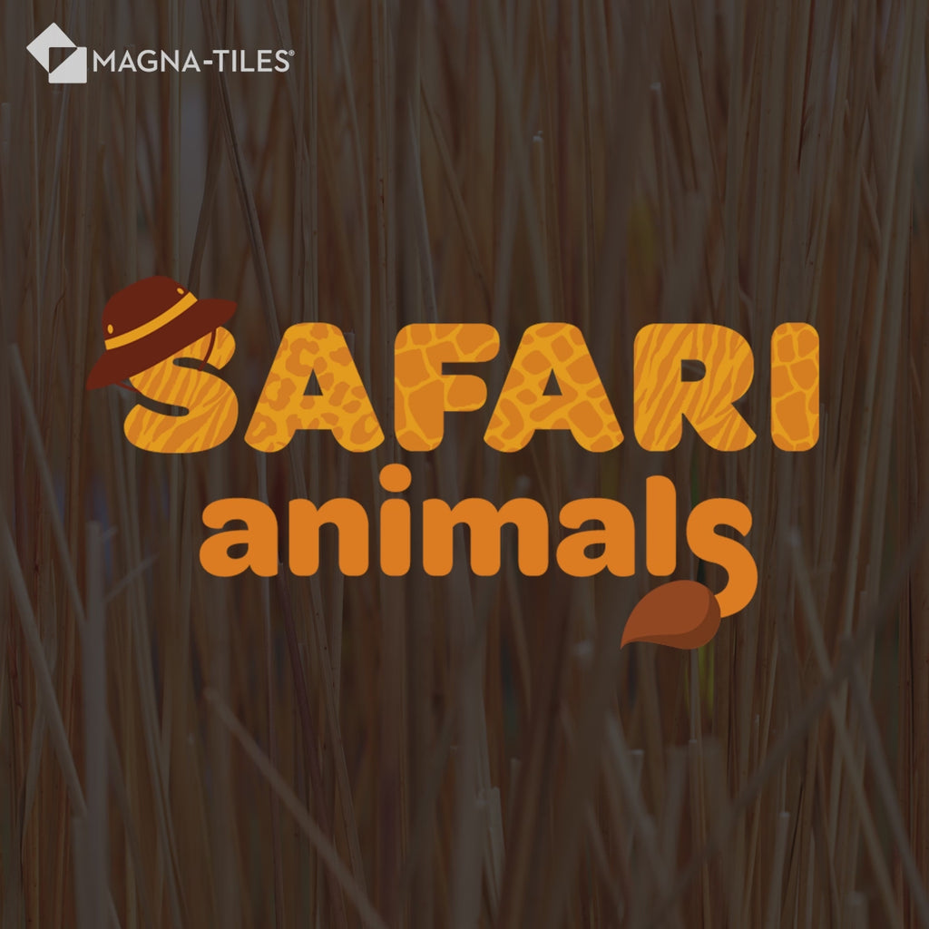 Magna-Tiles Safari Animals 25 pieces