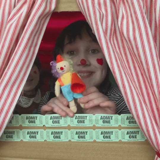 Παιδική κούκλα τσίρκο Κλόουν Confetti 13 cm 3+ ετών