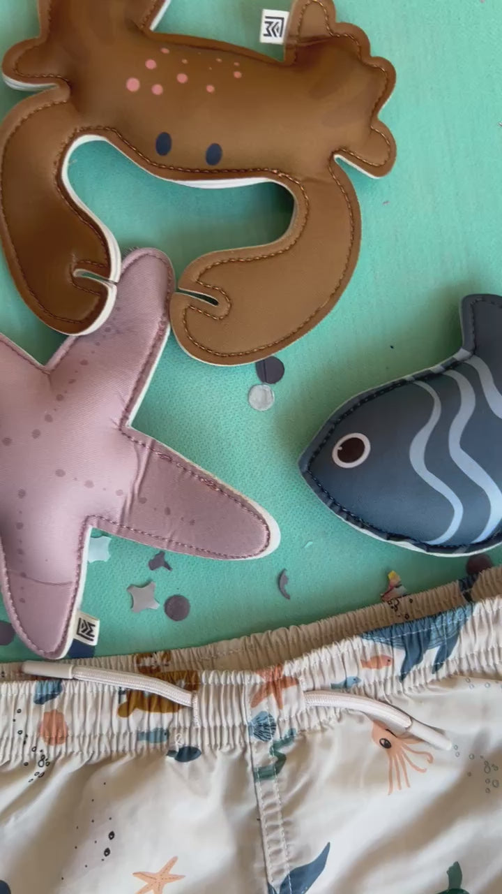 Children's swimming shorts Duke Sea Creature/Sandy print 12M-10Years - Liewood