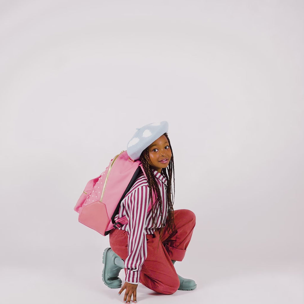 Σχολική τσάντα πλάτης Bobbie - Ballerina 30x16x41cm 6+ Jeune Premier