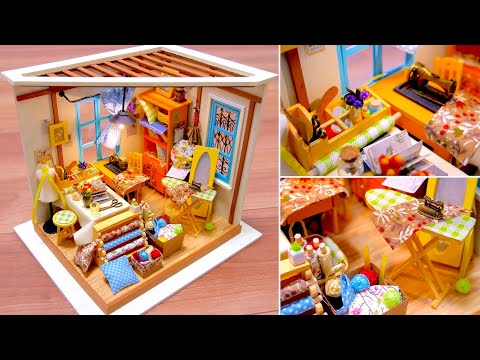 Kit Κατασκευής- DIY κουκλόσπιτο μινιατούρα - Lisa's Tailor 14ετών+