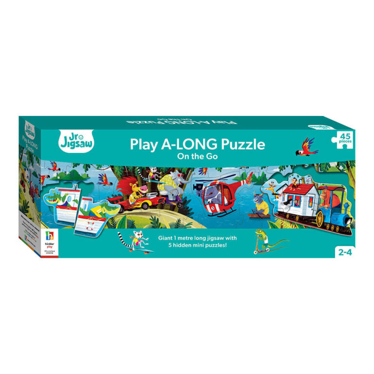 Children's puzzle 45 pieces On the Go 3+ Hinkler
