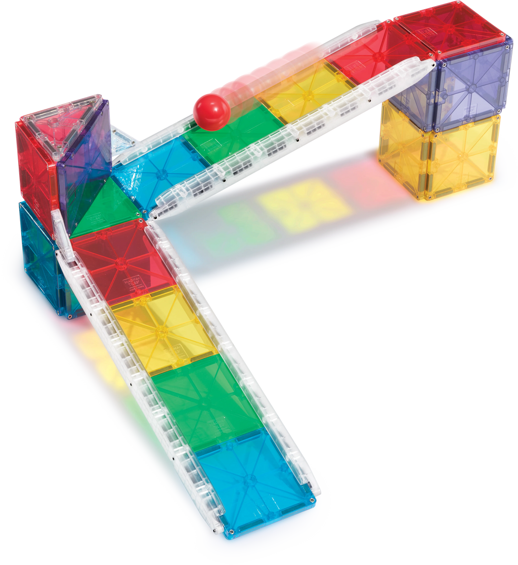 Kid's magnetic toy Rail Racers 33pcs 3Y+ Magna Tiles