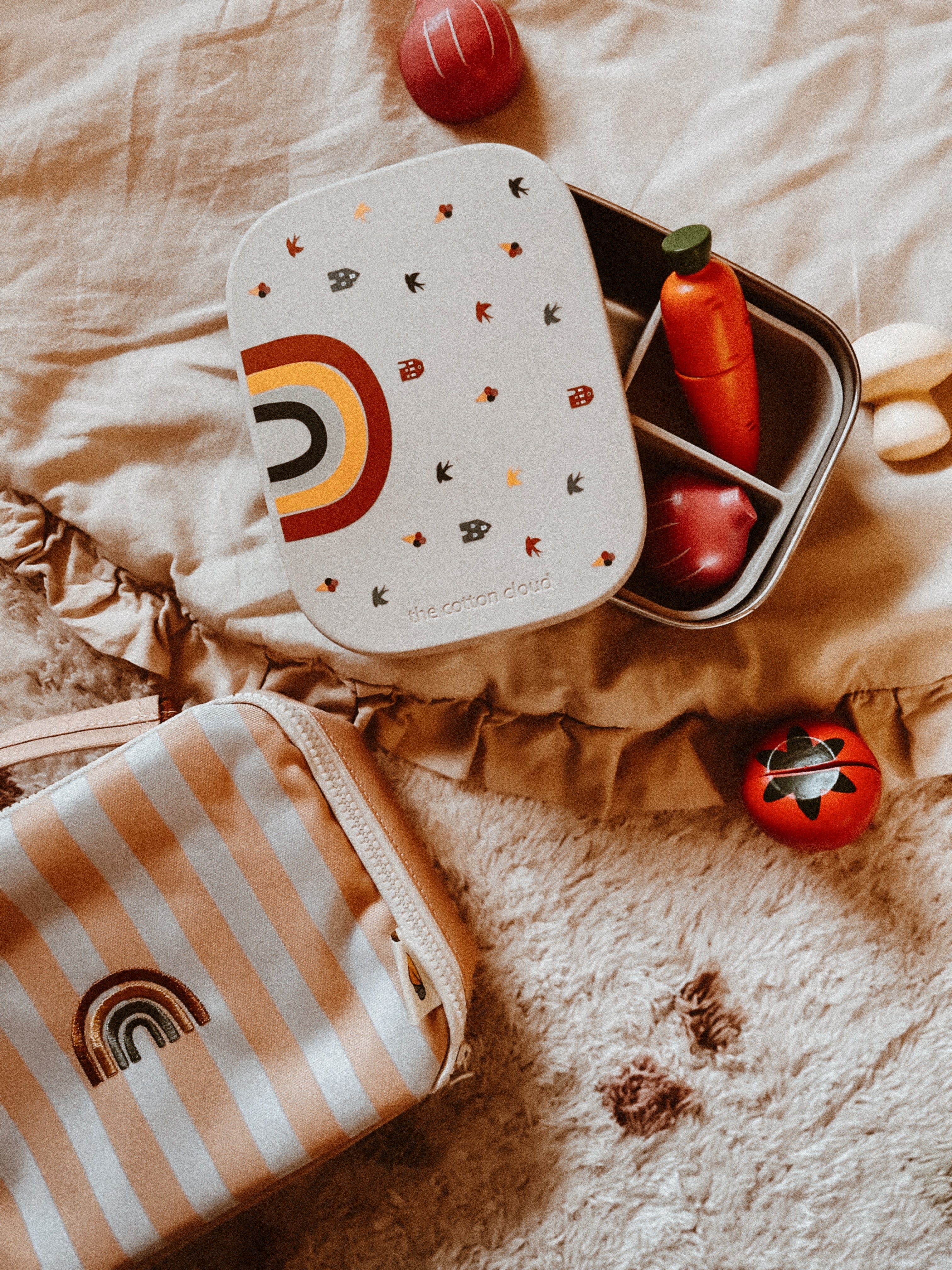 Stainless Steel Lunchbox 1000 ml  3+ years Rainbow