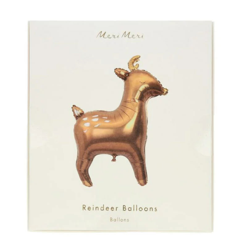 Μπαλόνι χρυσό Foil για παιδικό πάρτι Τάρανδος Meri Meri- 99,1 εκ. 2 τμχ