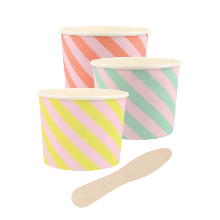 Κυπελάκια Παγωτού Ice Cream (12 τμχ)  - Meri Meri