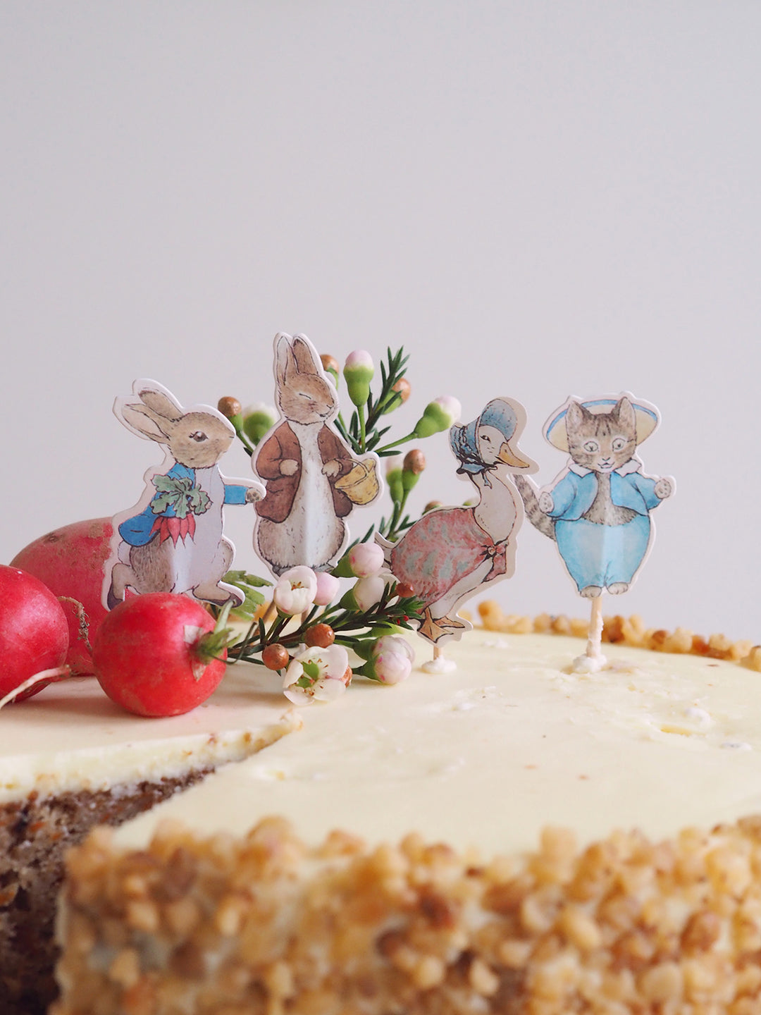Cupcake kit Peter Rabbit in the garden