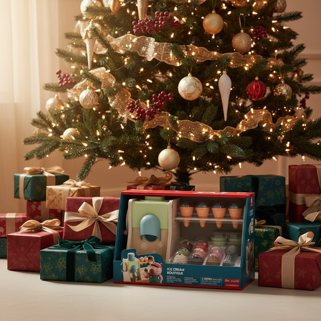 Παιδικό παιχνίδι Montessori παγωτατζίδικο 3ετων+