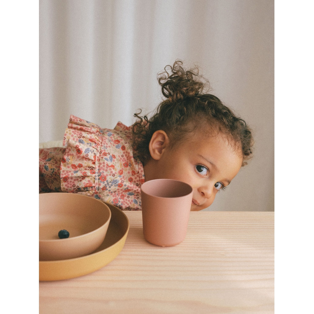 Set 5 PLA bowls Lemon mix 14.5x4.35cm Konges Slojd