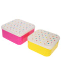 Kid's set of 2 lunch boxes Hearts 