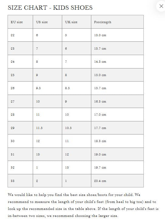 Kid's Wadudu Classic Boots Dog - Hazelnut Leather Size 23-33 DONSJE