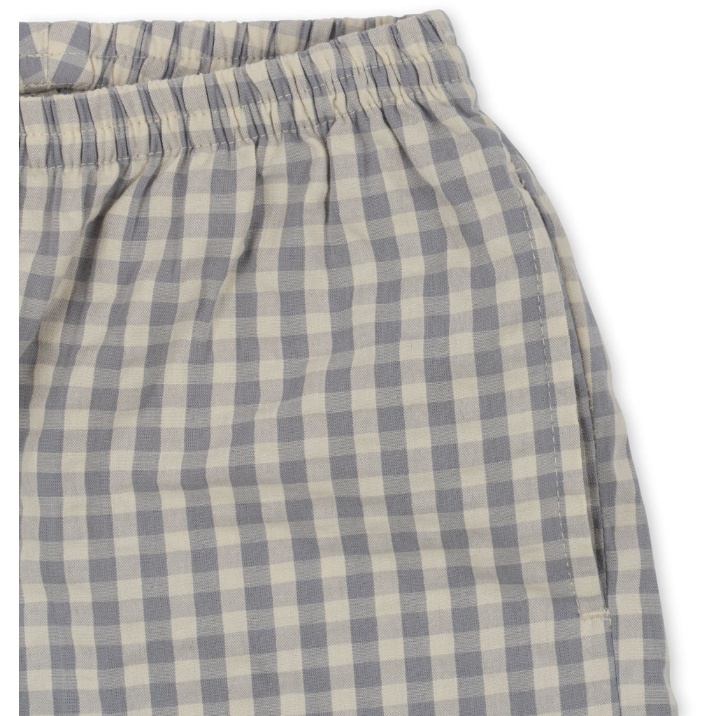 Παιδικό σορτσάκι καρό Sleek από 100% βαμβάκι 18Μ-8Υ Konges Slojd