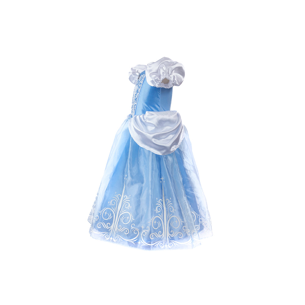 Παιδική στολή με glitter Σταχτοπούτα 5-8  ετών  Great Pretenders