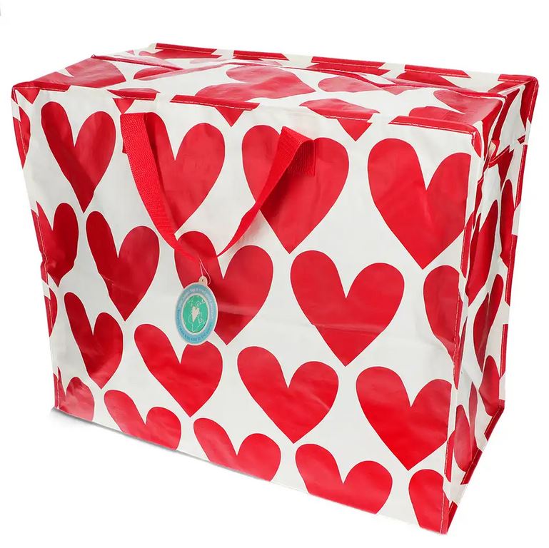 XL Item storage bag Hearts-58x28x48 cm Rex London