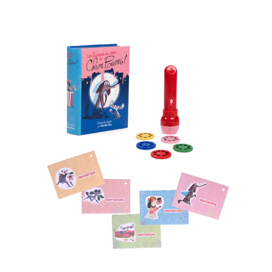 Chien Pourri story lens book - Moulin Roty 3+