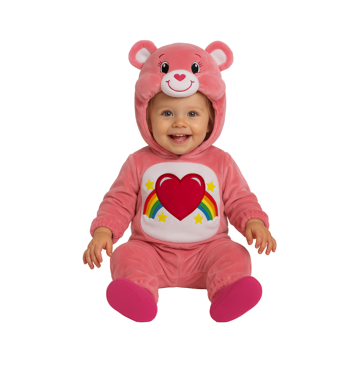 Βρεφική ολόσωμη στολή Rainbow Care Bear 12-24 μηνών