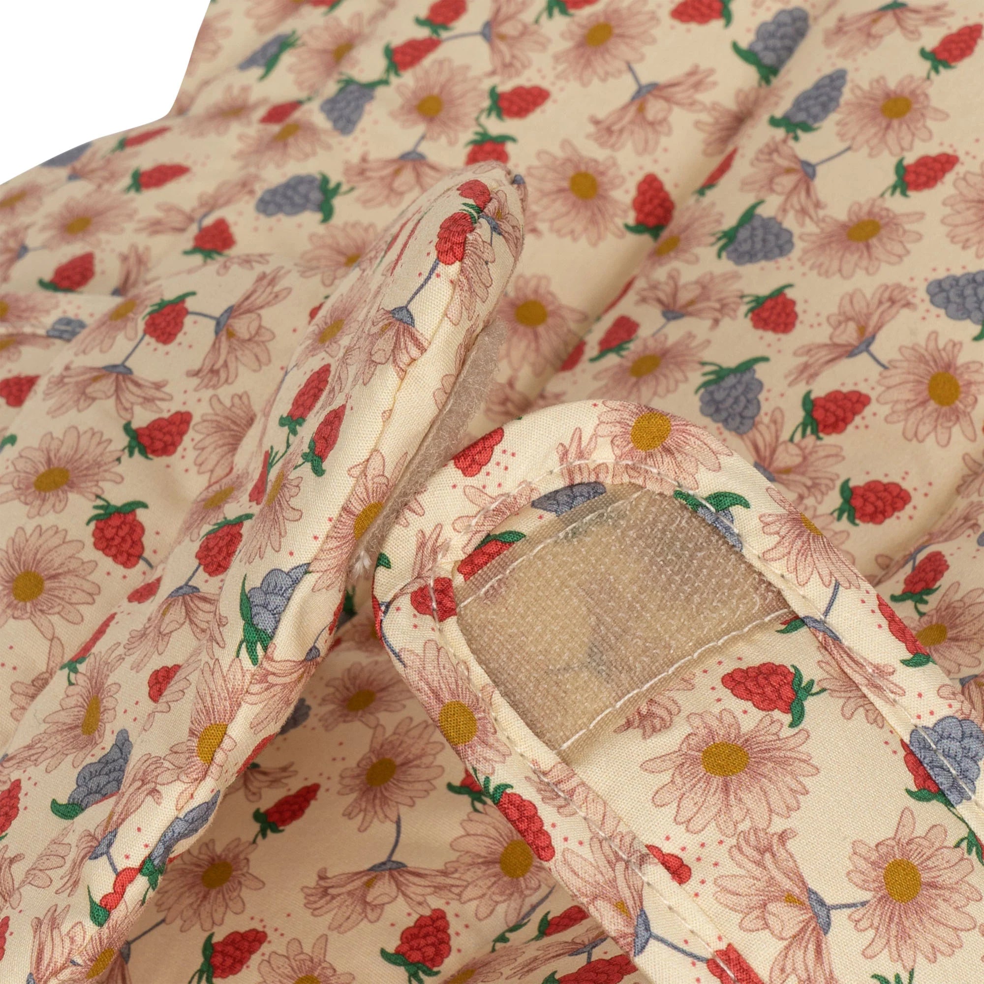 Organic Cotton Doll Baby Bouncer Marguerit Berry - Konges Slojd