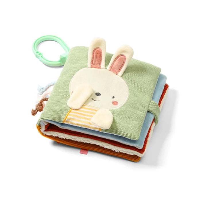 Soft activity booklet Seasons 12x12x2cm Babyono