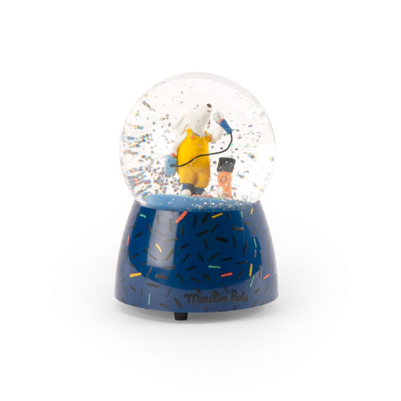 Musical Snow Globe Chip & Pilou- Moulin Roty