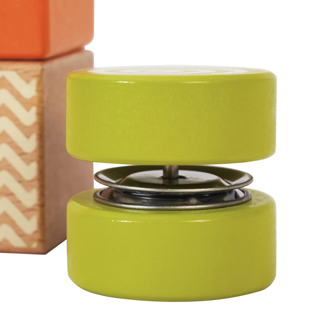 Wooden Set of Building Blocks with Sound Stimuli 18+ Months