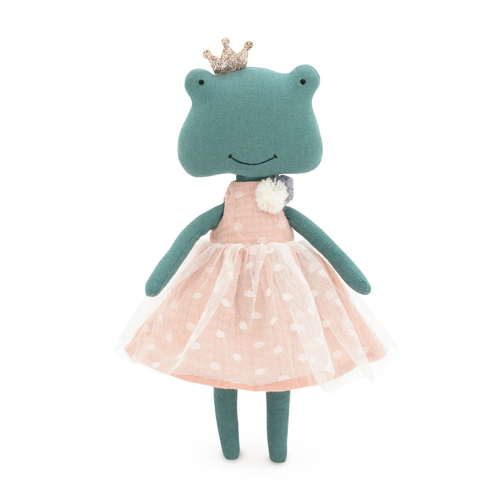 Fabric doll Cotti Motti Fiona the frog 29cm