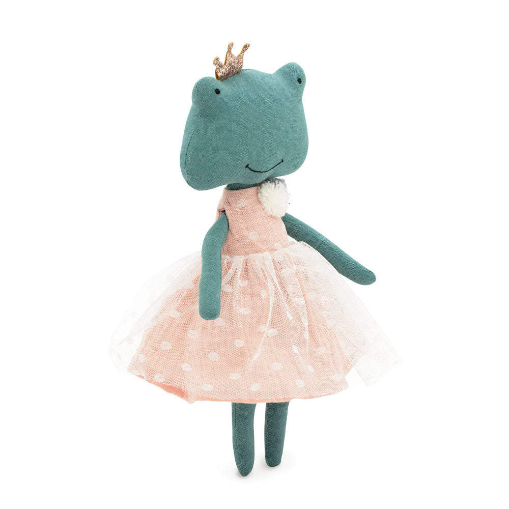 Fabric doll Cotti Motti Fiona the frog 29cm