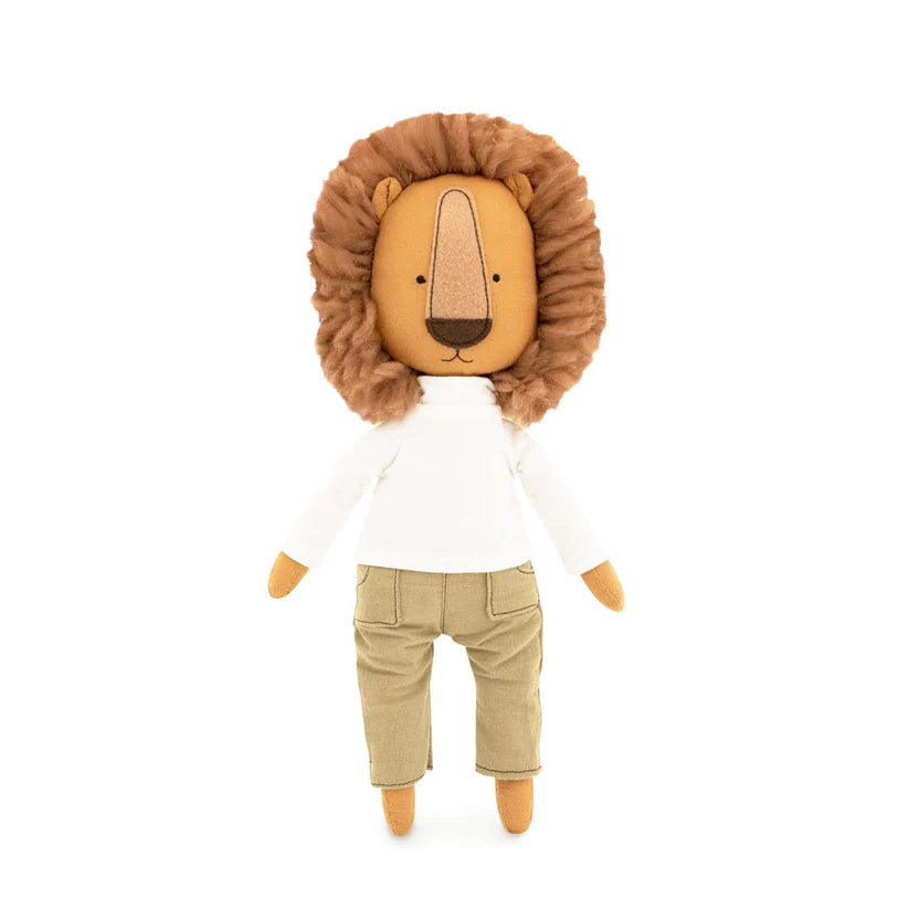 Fabric doll Cotti Motti Simon the lion 30 cm