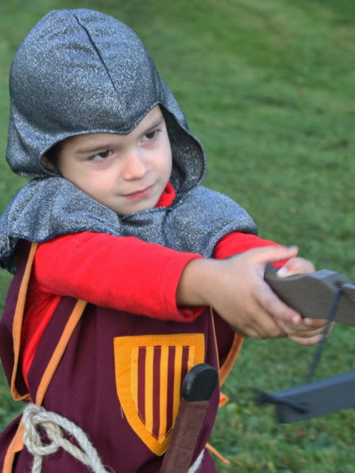 Παιδική μεσαιωνική κουκούλα Ιππότη