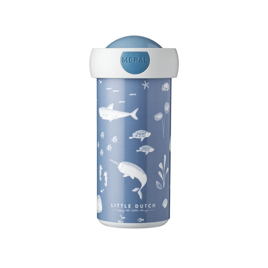 Drinking cup Ocean Blue 300ml-Little Dutch