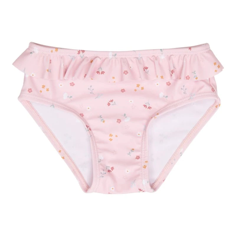 Mαγιό για κορίτσια μπικίνι Little Pink Flowers 3M-12M Little Dutch