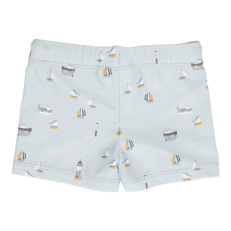 Swim pant Sailors Bay Blue 3M-4Years Little Dutch