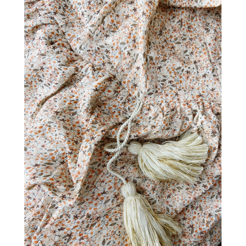 Decorative bed canopy for the bedroom organic cotton 3m Flower Field Konges Slojd