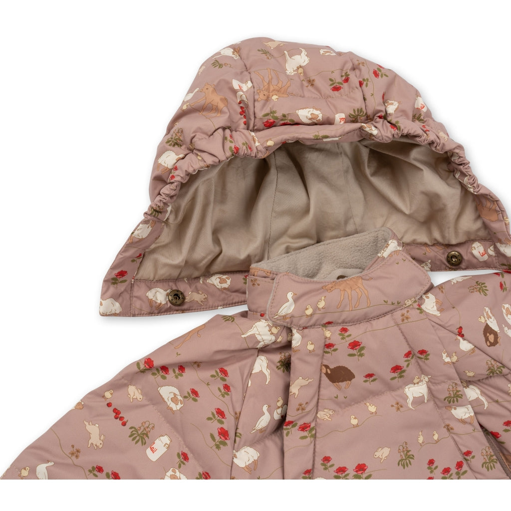 Baby Down onesie - FarmTtastic Farmtastic 3M-18M Konges Slojd