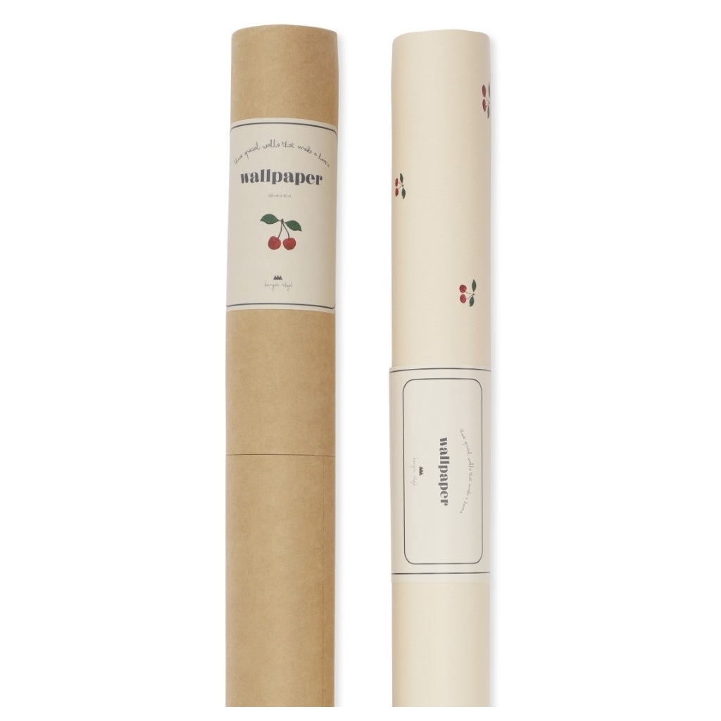 Wallpaper cherry 69cm x 10m Konges Slojd