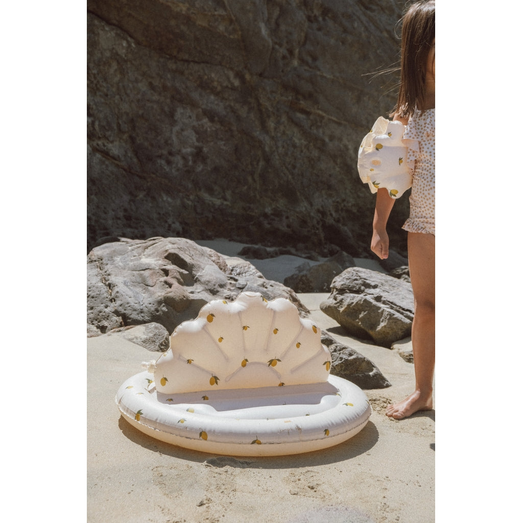 Παιδικό φουσκωτό στρώμα θαλάσσης Sprinkler Lemon 62x29cm-Konges Slojd