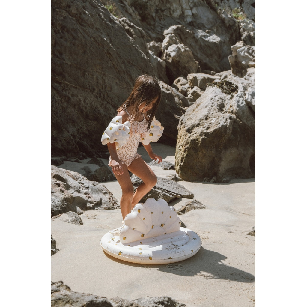 Παιδικό φουσκωτό στρώμα θαλάσσης Sprinkler Lemon 62x29cm-Konges Slojd