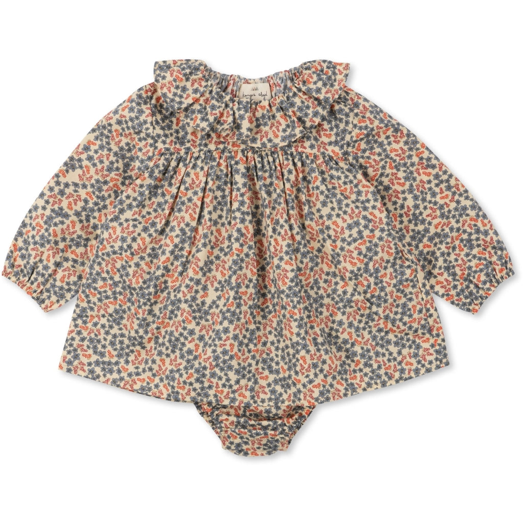 Konges Slojd Camellia Romper Champ Bleu 3M-3Y