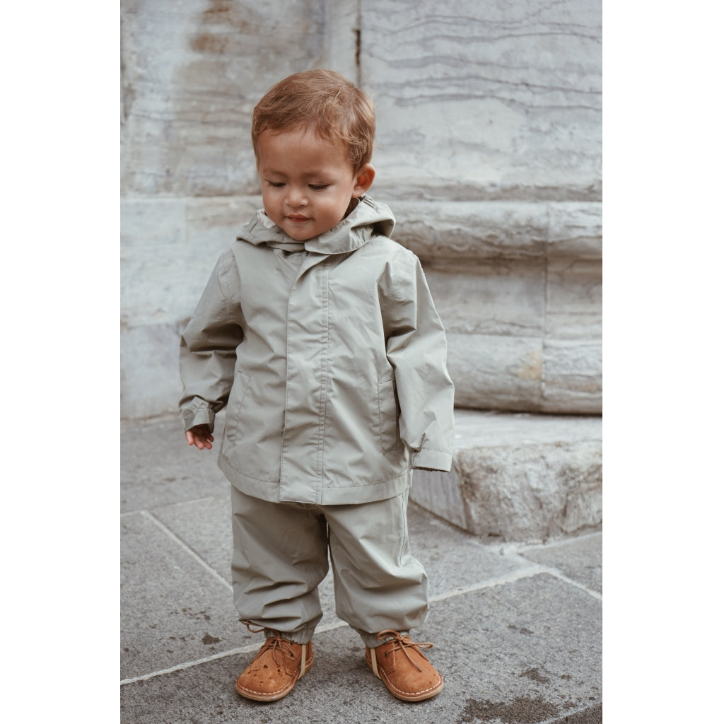 Rain Milo set - Dried Sage 12M-10Y Konges Slojd