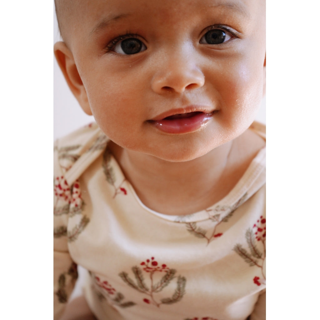 Christmas body set xmas vintage flowers