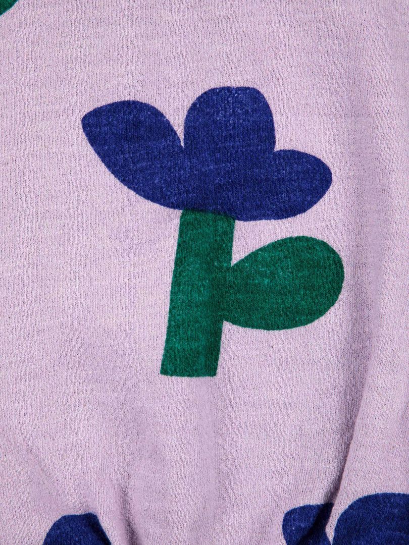 Sea flowers all over tank top 2-11Y levander - Bobo Choses