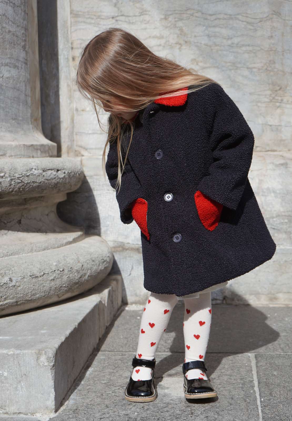 Kid's leather tutu patent shoe Sizes 21-31 black Konges Slojd