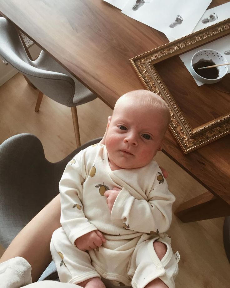 Organic cotton baby onesie 9M-3Y Lemon Konges Slojd