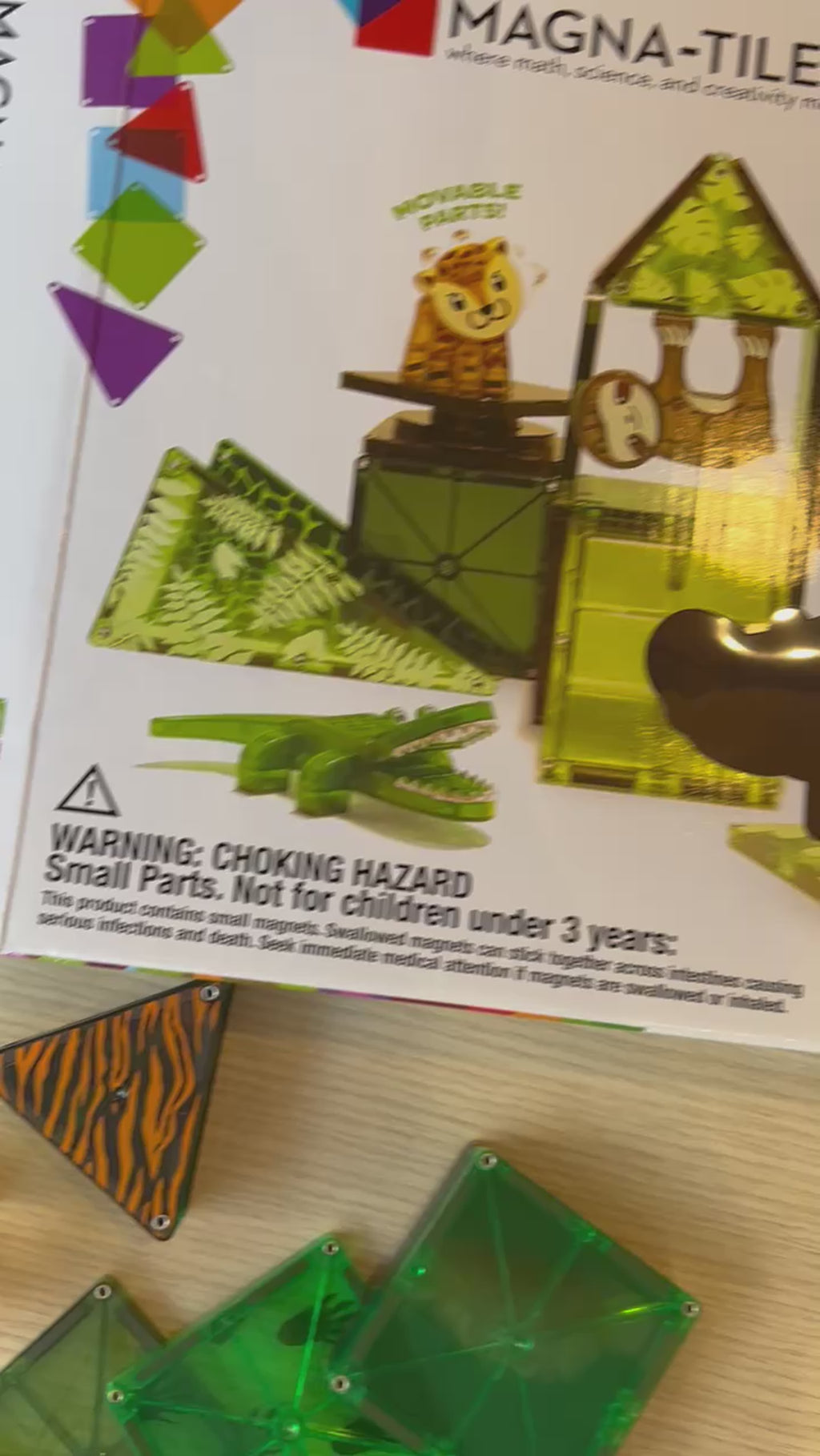 Magna-Tiles Jungle Animals 25 pieces